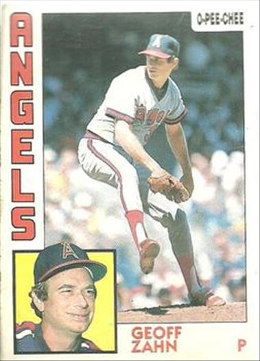 1984 O-Pee-Chee Baseball Cards 153     Geoff Zahn